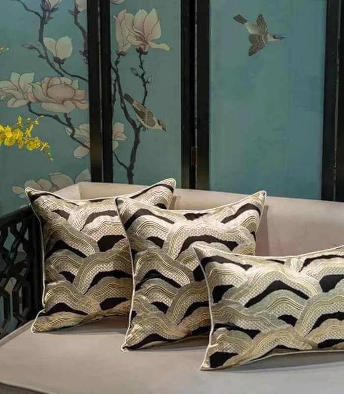 Art Deco Cushion Cover Pillow Case 45x45cm -  - #tag1#