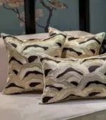 Art Deco Cushion Cover Pillow Case 45x45cm tag1