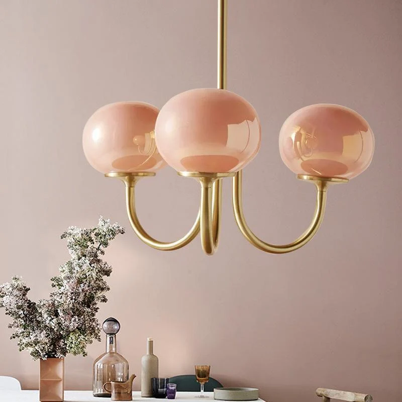 Art Deco Elegance Glass Ball Chandelier -  - #tag1#