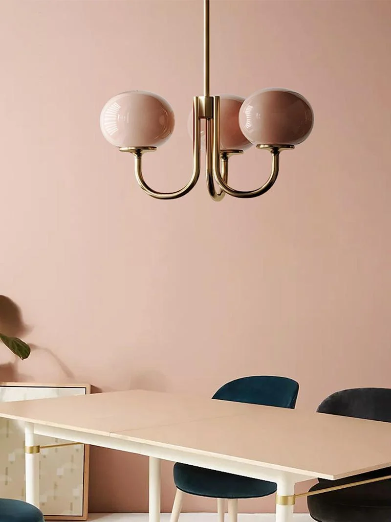 Art Deco Elegance Glass Ball Chandelier -  - #tag1#