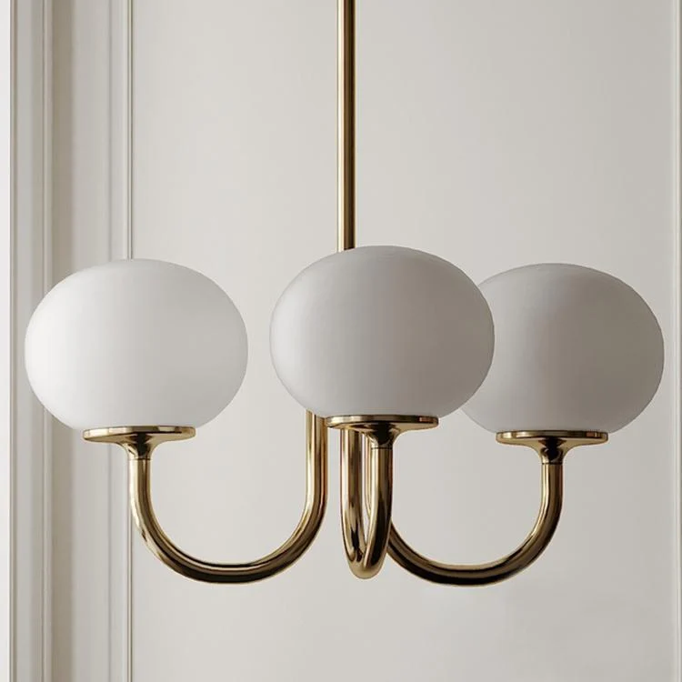 Art Deco Elegance Glass Ball Chandelier -  - #tag1#