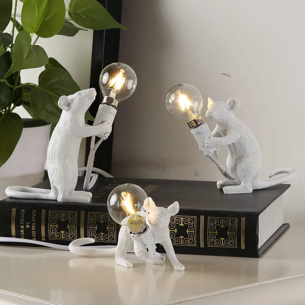Art Deco Style Mouse Table Lamp -  - #tag1#