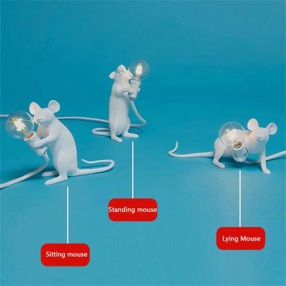 Art Deco Style Mouse Table Lamp -  - #tag1#