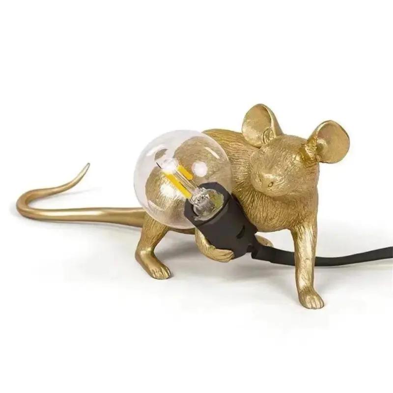 Art Deco Style Mouse Table Lamp tag1