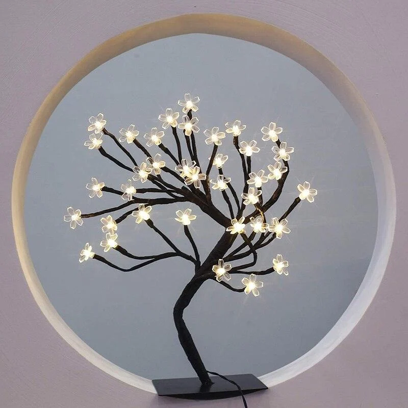Art Decor LED Rose Tree Light Lamp -  - #tag1#