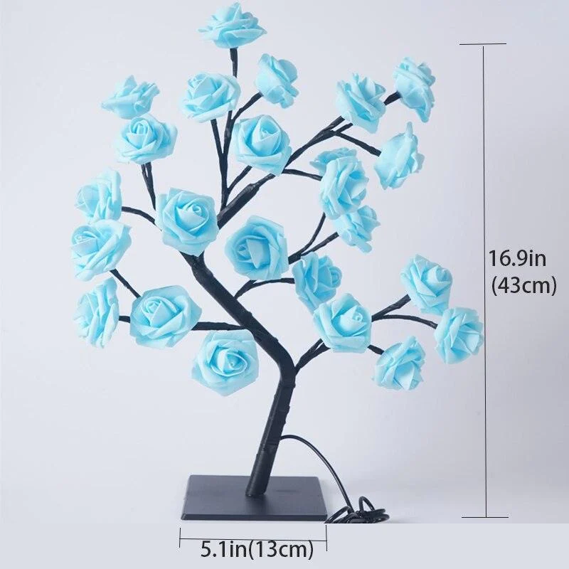 Art Decor LED Rose Tree Light Lamp -  - #tag1#