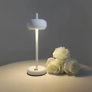 Art Design Cordless Round Table Lamp