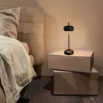 Art Design Cordless Round Table Lamp tag1