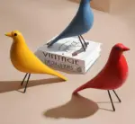 Art Design Resin Blue Bird Statue