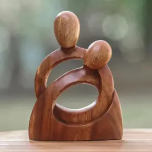 Art figure - Heartfelt - Mother & Child - Unique Gift