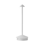ArtiGlow Long Rod Triangle Mushroom Table Lamp with 3 Step Dimmable USB Touch On Off tag1