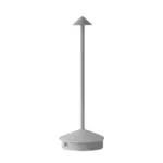 ArtiGlow Long Rod Triangle Mushroom Table Lamp with 3 Step Dimmable USB Touch On Off tag1