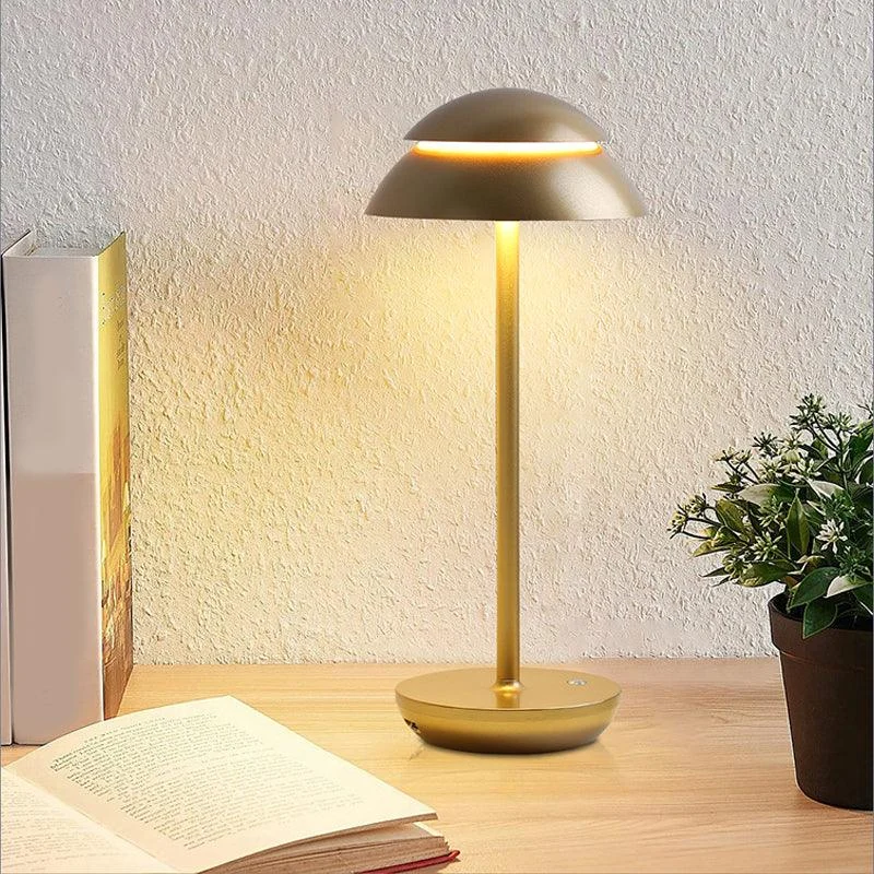 ArtiGlow - Wireless Rechargeable Table Lamp with Integrated LED Lighting and Built-in Battery -  - #tag1#
