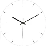 ArtiTime Modern design wall clock tag1
