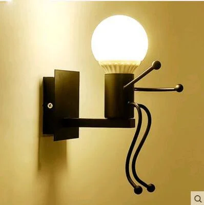 ArtiVillain - Blacksmith's iron wall lamp with 1 light -  - #tag1#