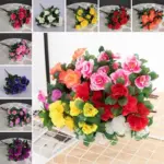 Artificial Azalea Floral 2 PCS tag1