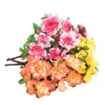 Artificial Azalea Floral 2 PCS tag1