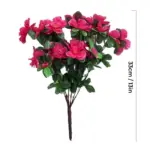 Artificial Azalea Floral 2 PCS tag1