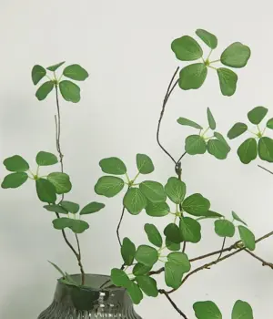 Artificial Guanyin Lotus leaf Branch 90cm/35.4in