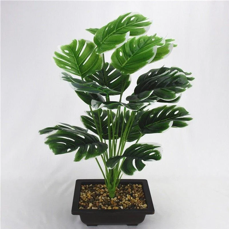 Artificial Plants Turtle Back Leaf -