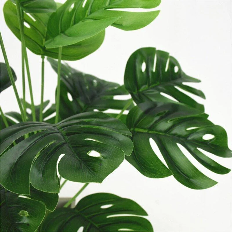 Artificial Plants Turtle Back Leaf -