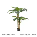 Artificial Potted Banana Tree