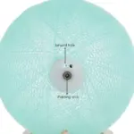 Artisan Crafted Woolen Yarn Lunar Lamp Soft Glow and Decorative Delight