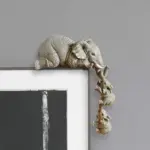 ArtisanAura Retro Decoration of an Elephant tag1