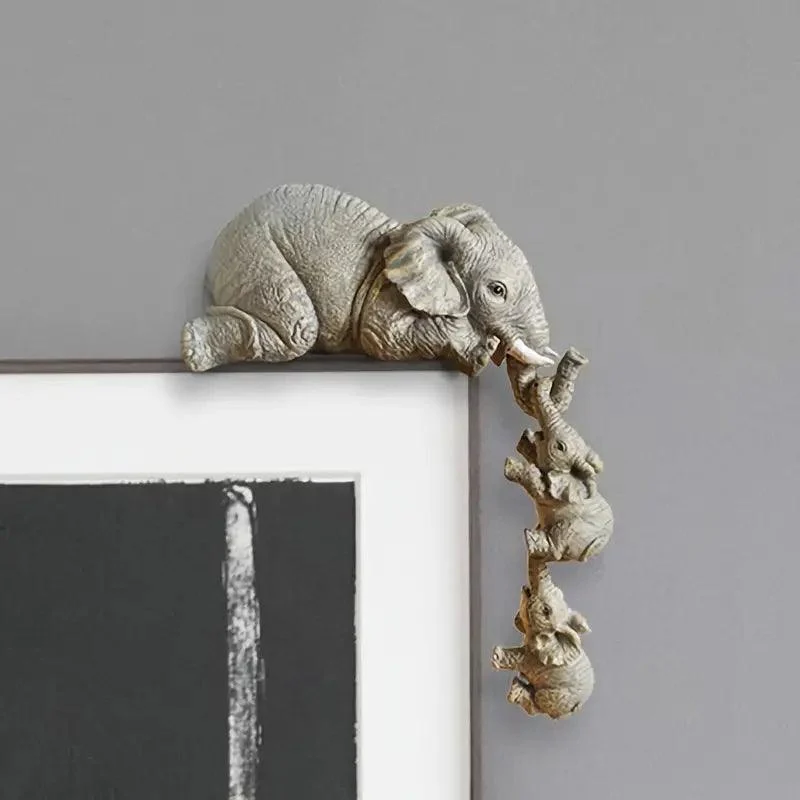 ArtisanAura - Retro Decoration of an Elephant -  - #tag1#