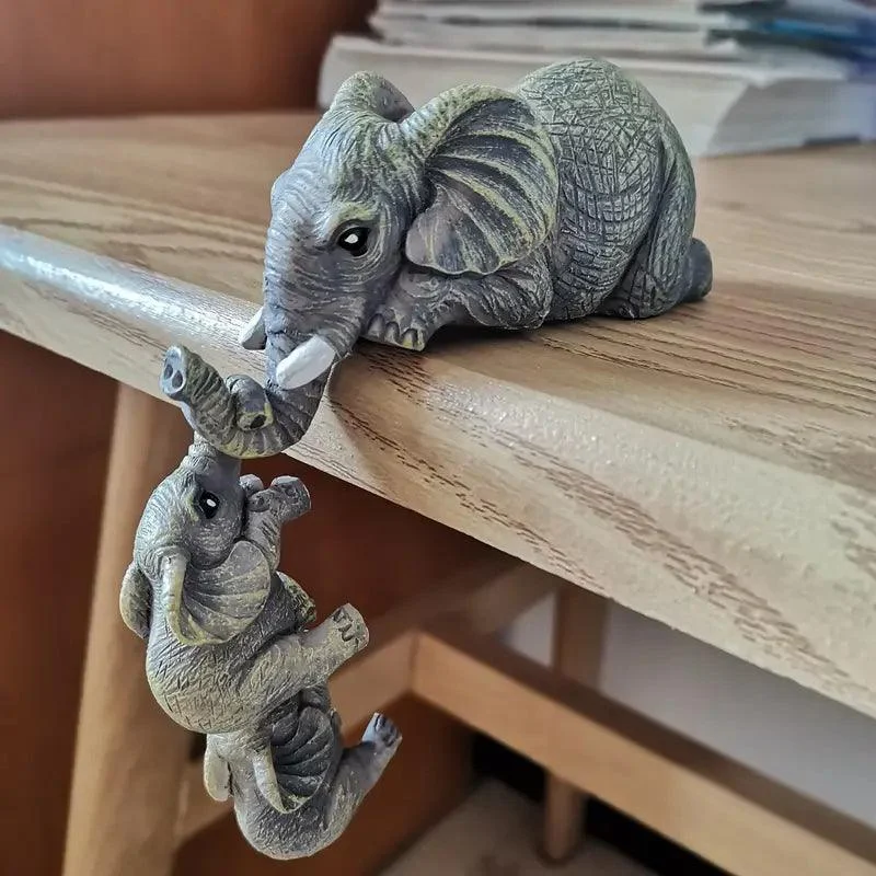 ArtisanAura - Retro Decoration of an Elephant -  - #tag1#