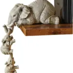 ArtisanAura Retro Decoration of an Elephant tag1