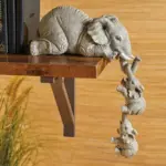 ArtisanCraft Retro Elegant Decoration of an Elephant tag1