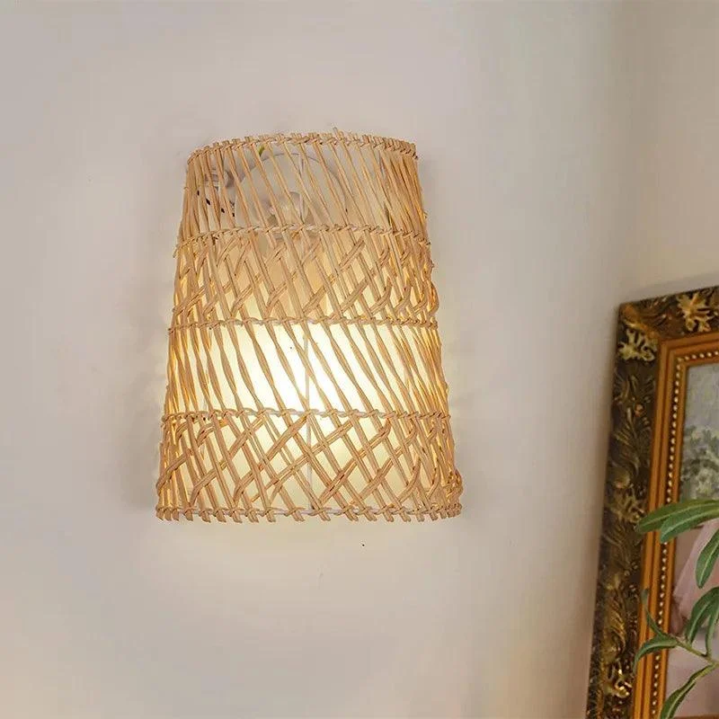 ArtisanElegance - Rattan Wall Lamp -  - #tag1#
