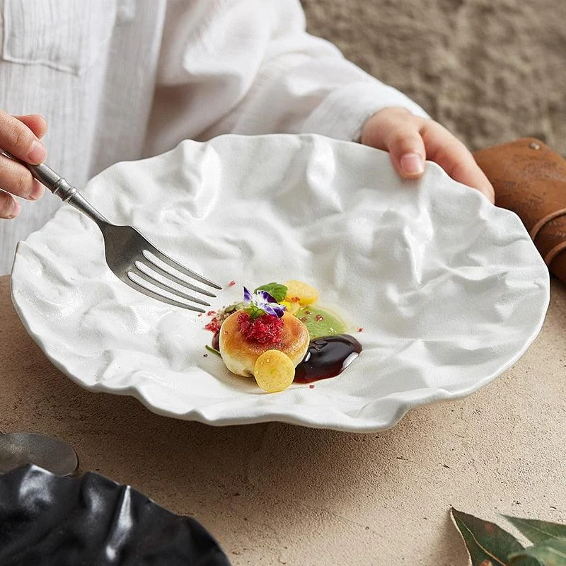 Artisan Fusion Ceramic Plate -  - #tag1#