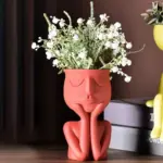 Artisan Portrait Pots Handcrafted Planters for Unique Home Decor