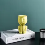 Artisan Portrait Pots Handcrafted Planters for Unique Home Decor