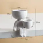 Artisan Portrait Pots Handcrafted Planters for Unique Home Decor