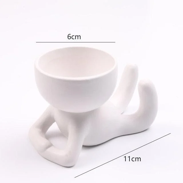 Artisan Portrait Pots: Handcrafted Planters for Unique Home Decor -
