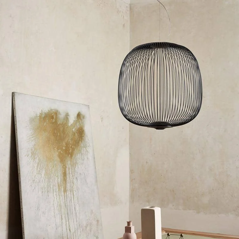 Artisanal Modern Chandelier - Fine Lines and Curves for Unique Elegance -