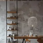Artisanal Modern Chandelier Fine Lines and Curves for Unique Elegance