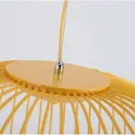Artisanal Modern Chandelier Fine Lines and Curves for Unique Elegance