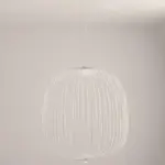 Artisanal Modern Chandelier Fine Lines and Curves for Unique Elegance