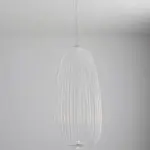 Artisanal Modern Chandelier Fine Lines and Curves for Unique Elegance