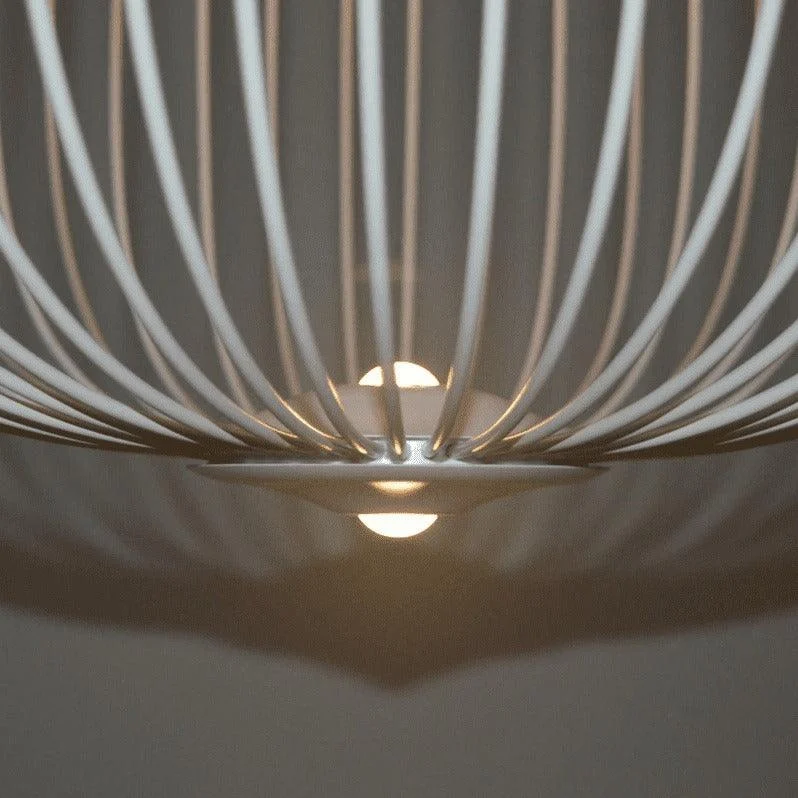 Artisanal Modern Chandelier - Fine Lines and Curves for Unique Elegance -