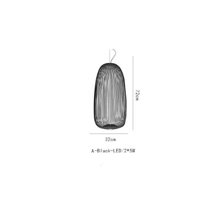 Artisanal Modern Chandelier - Fine Lines and Curves for Unique Elegance -