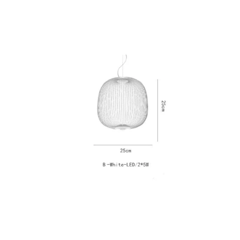Artisanal Modern Chandelier - Fine Lines and Curves for Unique Elegance -