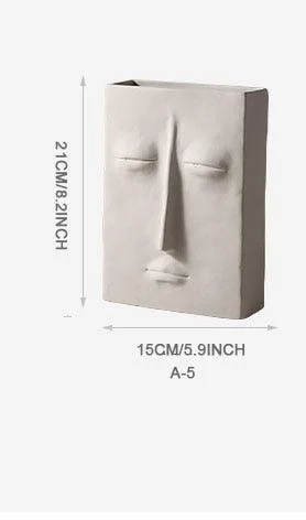 Artistic Face Vase Apollo -  - #tag1#