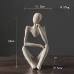 Artsy Human Statue tag1