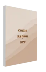 As You Are Canvas tag1