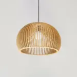 Asian_Bamboo_Pendant_Lamp_with_Flared-Hemisphere-Onion_Design_1_Light_Beige_Small-Large_Hanging_Light_Fixture_for_Dining_Room_-_-_tag1_-4141265 Asian Bamboo Pendant Lamp with Flared Hemisphere Onion Design 1 Light Beige Small Large Hanging Light Fixture for Dining Room tag1
